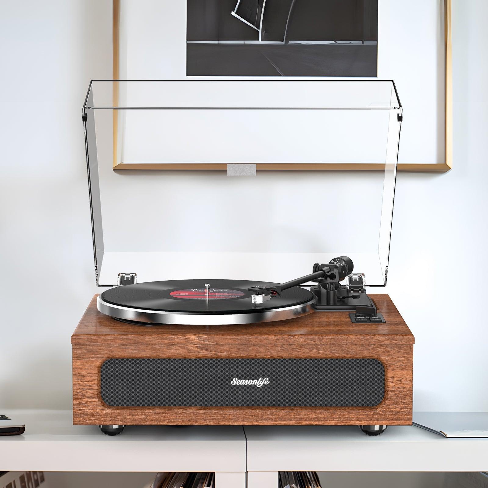Vintage Record Player for Vinyl with Speaker Turntable for Vinyl 並行輸入品 Vinyl Player Vintage, Record Player 106s Vinyl Record Player Big Horn Retro  Sound Wireless Bluetooth Home Record Player Retro-47x44x82 Gramophone: