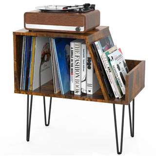 Vintage Wood 26'' Record Player Stand RMD2 - Retrolife Official Store