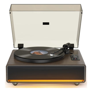 Light Up Record Player with Built-in 40W Speakers & ATN-3600L MM Stylus RT26