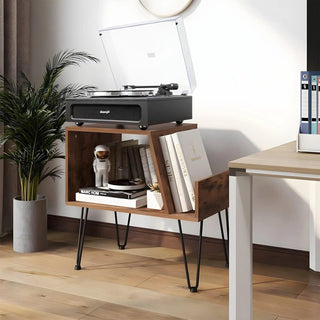 Vintage Wood 26'' Record Player Stand RMD2 - Retrolife Official Store