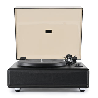 High Performance Record Player with Built-in Speakers & Warm Yellow Light RT26 - Retrolife Official Store