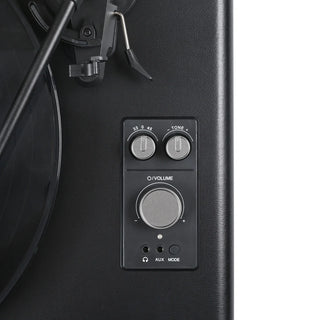 High Performance Record Player with Built-in Speakers & Warm Yellow Light RT26 - Retrolife Official Store