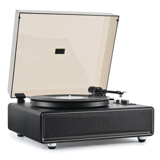 High Performance Record Player with Built-in Speakers & Warm Yellow Light RT26 - Retrolife Official Store