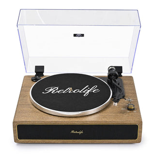 High-Quality Bluetooth Record Player with Built-in HiFi Speakers & ATN-3600L Cartridge R517 - Retrolife Official Store