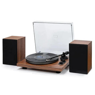 Bluetooth In&Out Record Player HiFi System with Upgraded Quality Speakers UD006 - Retrolife Official Store