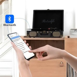 built-in-speakers-suitcase-record-player-3 - Retrolife Official Store