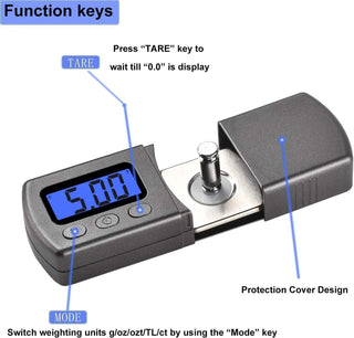 Retrolife 0.01g/5.00g Stylus Force Scale Gauge For Record Player - Retrolife Official Store