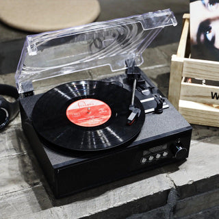 Modern Bluetooth Record Player with FM Radio UD007 - Retrolife Official Store