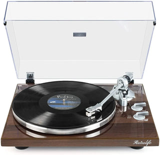 Modern Bluetooth Turntable & Bookshelf Speakers Bundle RetroLife HQKZ-006 - Retrolife Official Store