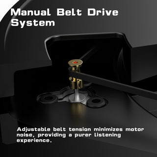 Audiophile Bluetooth Out Turntable with Anti-Skate Control & ATN-3600L Cartridge - Retrolife Official Store