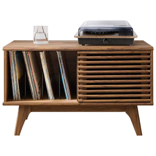 Vintage Wooden 36.5'' Record Player Cabinet - Retrolife Official Store