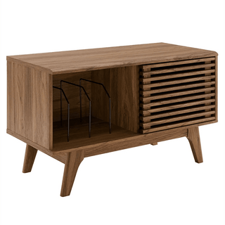 Vintage Wooden 36.5'' Record Player Cabinet - Retrolife Official Store