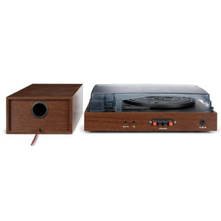 Bluetooth Turntable with 30W External Bookshelf Speakers R612 - Retrolife Official Store