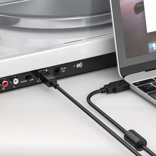 Audiophiles Turntable with Bluetooth Output and MM Cartridge HQKZ-006 White - Retrolife Official Store