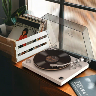 High Fidelity Vinyl Turntable with Acrylic Platter & ATN-3600L Cartridge HQKZ-011 - Retrolife Official Store