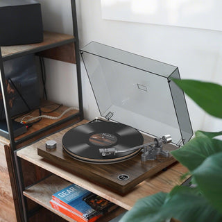 High Fidelity Vinyl Turntable with Acrylic Platter & ATN-3600L Cartridge HQKZ-011 - Retrolife Official Store
