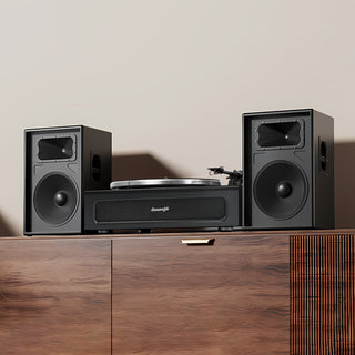 retrolife-hqkz018-record-player-with-builtin-speakers - Retrolife Official Store