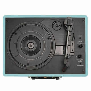 Vintage Suitcase Record Player with Built-in Speakers R609 - Retrolife Official Store