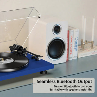 High Fidelity Bluetooth Output Turntable with ATN-3600L MM Cartridge