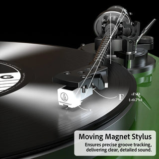 High Fidelity Bluetooth Output Turntable with ATN-3600L MM Cartridge