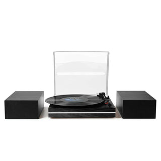 Bluetooth Turntable with 30W External Bookshelf Speakers R612 - Retrolife Official Store