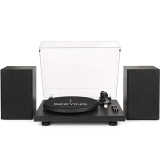 Bluetooth Record Player System with 36W Stereo Speakers & MM Cartridge SY101