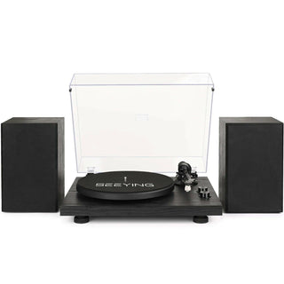 Bluetooth Input Record Player HiFi System with Stereo Speakers & ATN3600L Stylus SY101 - Retrolife Official Store