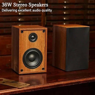 Bluetooth Input Record Player HiFi System with Stereo Speakers & ATN3600L Stylus SY101 - Retrolife Official Store