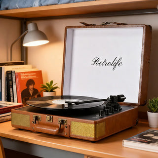 Best Suitcase Record Player for Back To School