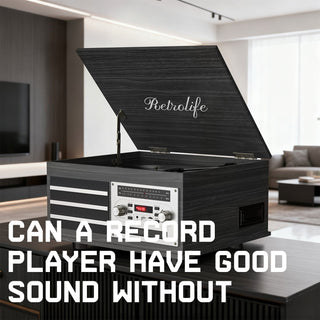 Can a Record Player Have Good Sound Without External Speakers