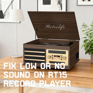 How to Fix Low or No Sound on the Retrolife T15 All-in-One Record Player