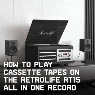 How to Set Up and Use the Retrolife RT15 All-in-One Record Player