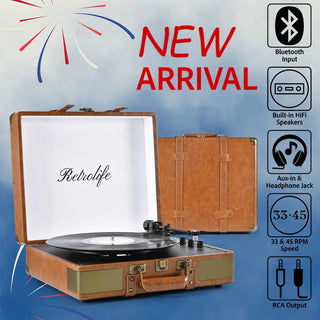 Why the Retrolife R601 Record Player is Perfect for Beginners