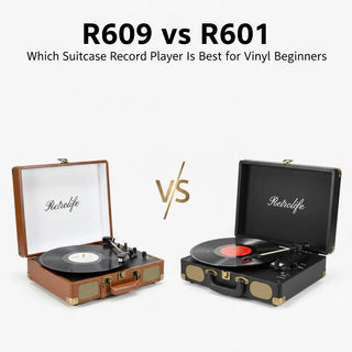 R609 vs R601: Which Suitcase Record Player Is Best for Vinyl Beginners