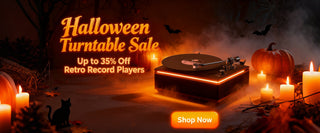 Halloween Gift Guide for Vinyl Lovers: Perfect Record Players & Accessories