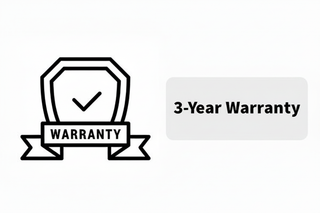 3-Year Warranty