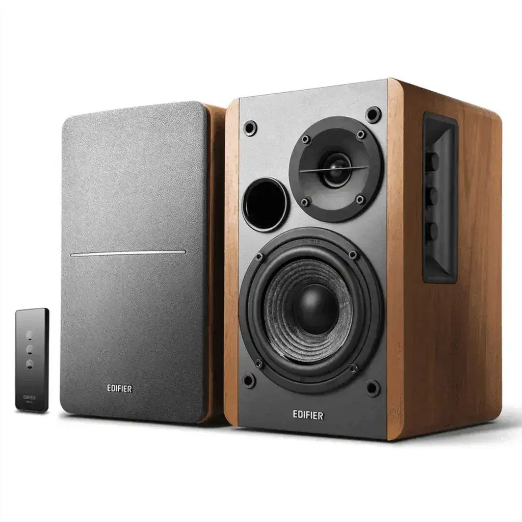 Retrolife Turntable Official Store Bluetooth 42W Bookshelf Speakers 2.0 Stereo Active Near Field Monitors