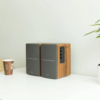 Bluetooth 42W Bookshelf Speakers 2.0 Stereo Active Near Field Monitors