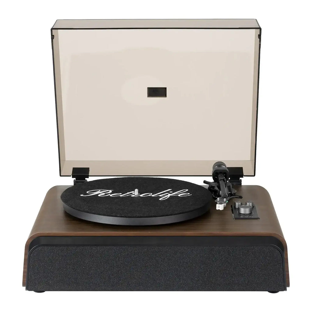 Retrolife Turntable Official Store High Performance Record Player with Built-in Stereo Speakers RT522