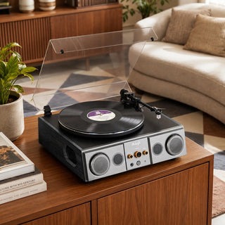 High Performance Record Player with Built-in Speakers T27S