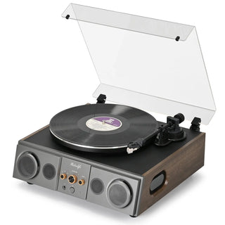 High Performance Record Player with Built-in Speakers RT27  Retrolife Official Store 