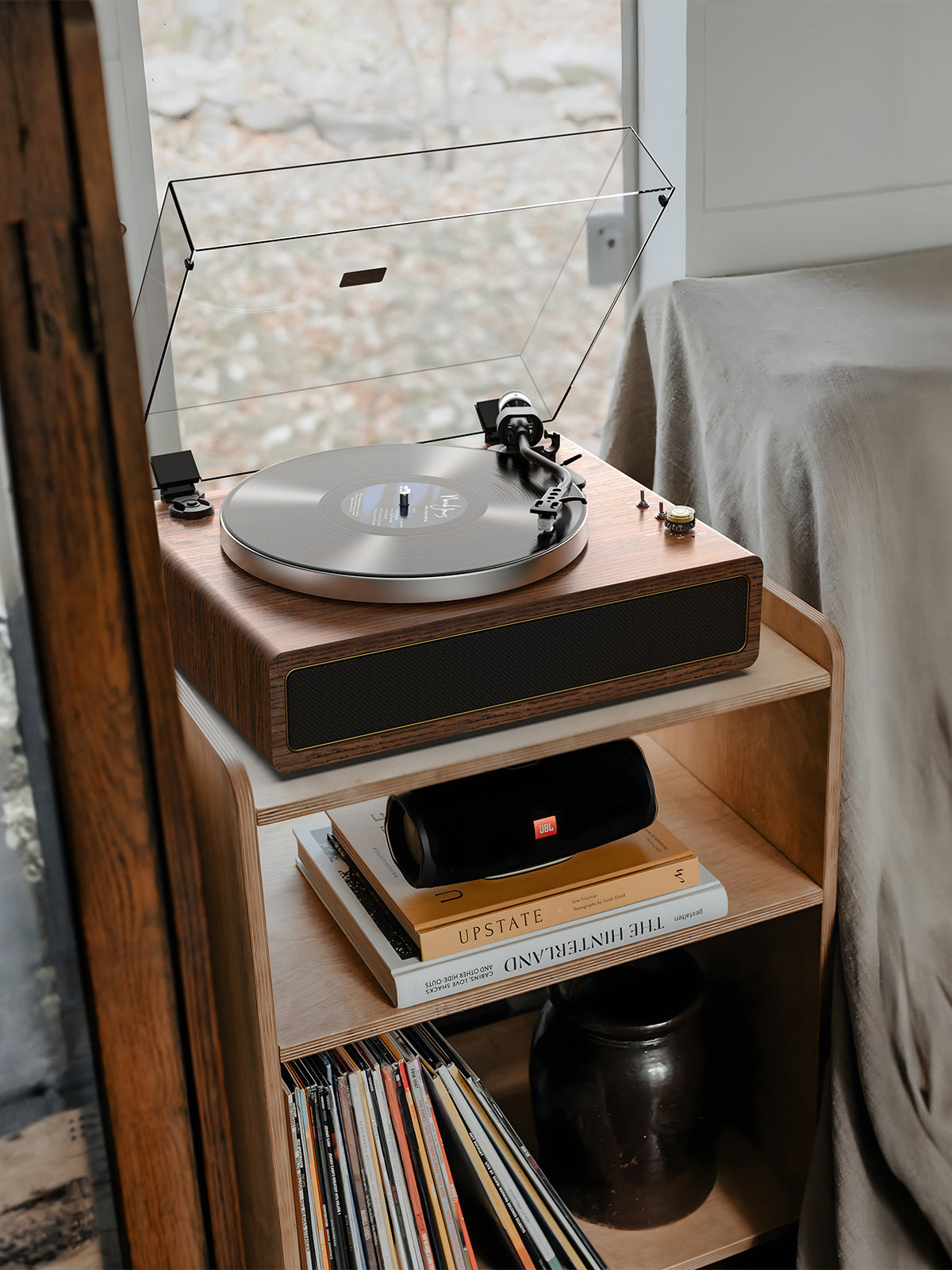 その他 NOSTALGIA 5 IN 1 TRNTBL d2ldlup Amazon.com: Vinyl Record Player Bluetooth Turntable with Built in