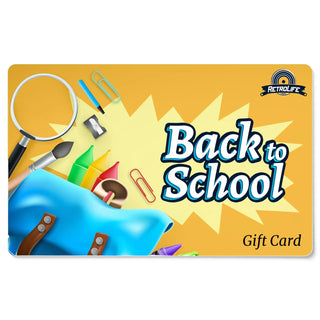 Retrolife Gift Card For Back to School Sale