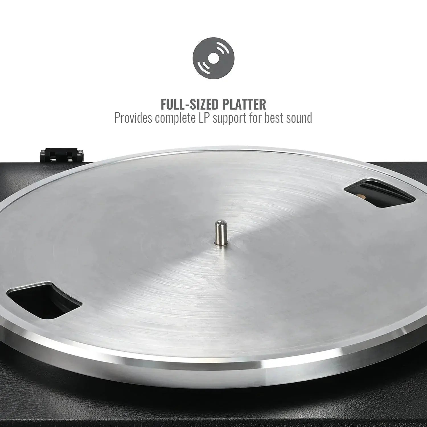 Bluetooth All-in-One Record Player with Built-in Speakers HQ-KZ018