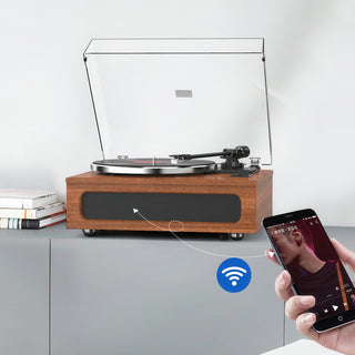 Retrolife_HQKZ018_Record_Player_with_Speakers_4 - Retrolife Official Store