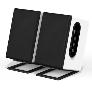 High-Performance Bluetooth Speaker with Treble & Bass Controls and Desktop Stands RT201- BT  Retrolife Official Store 