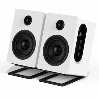 High-Performance Bluetooth Speaker with Treble & Bass Controls and Desktop Stands RT201- BT  Retrolife Official Store 