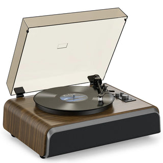 High Performance Record Player with Built-in Stereo Speakers RT522