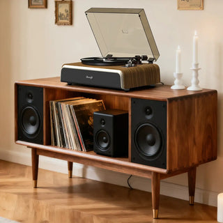 Retrolife RT522 HiFi Record Player with Speakers, Black Friday Sale Save Up to 35%.