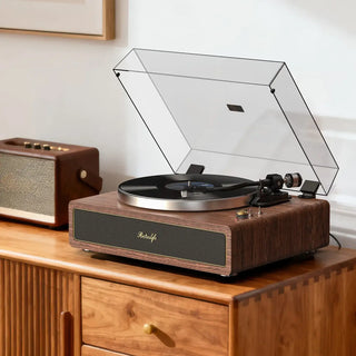 Retrolife R517 HiFi Record Player with Audio-Technica MM Stylus, Ideal Christmas Gift for Vinyl Lovers.